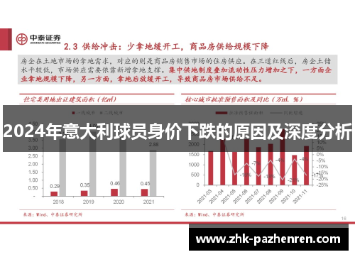 2024年意大利球员身价下跌的原因及深度分析