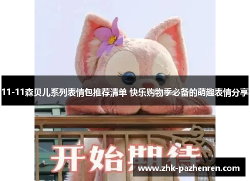 11-11森贝儿系列表情包推荐清单 快乐购物季必备的萌趣表情分享